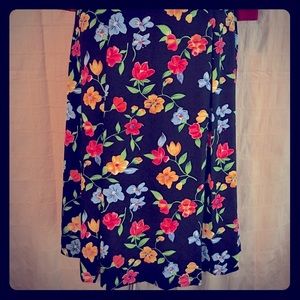 Fundamental Things Mid-calf Floral Print Skirt